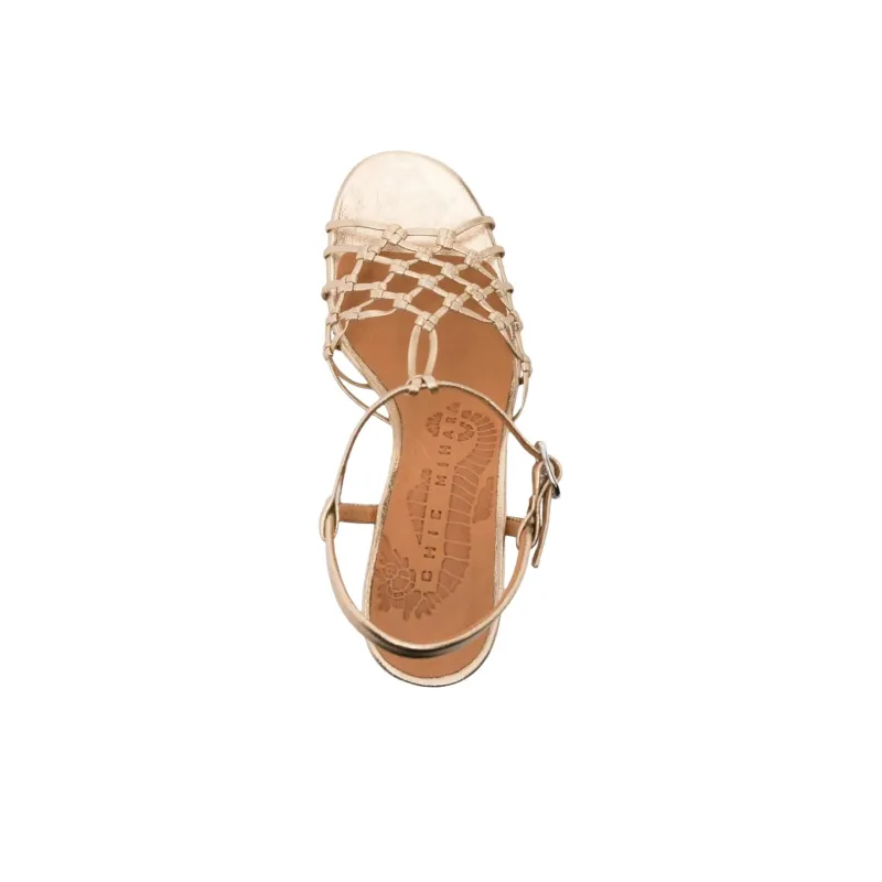 CHIE MIHARA Bassi 90mm Leather Sandals-3