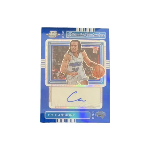 PANINI Cole Anthony Cleaner 2022 23 Optic Signature 75 Blue Fold Magic Star Card Product Access Sports Cards 1 Pc