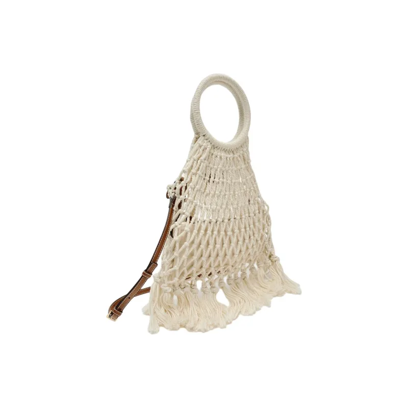 ZARA Polyester Tote Bag Shopping Bag Shoulder Bags Handbags Medium Size Women's White-1