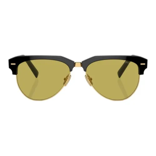 MIU MIU Logo lettering Navigator frame Sunglasses