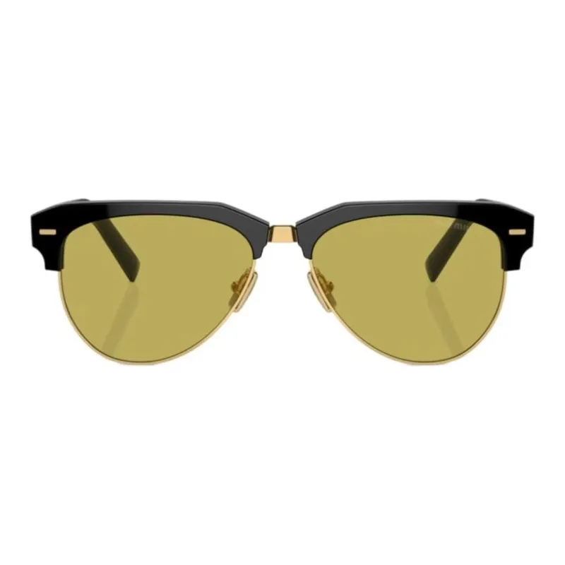 MIU MIU Logo lettering Navigator frame Sunglasses-0
