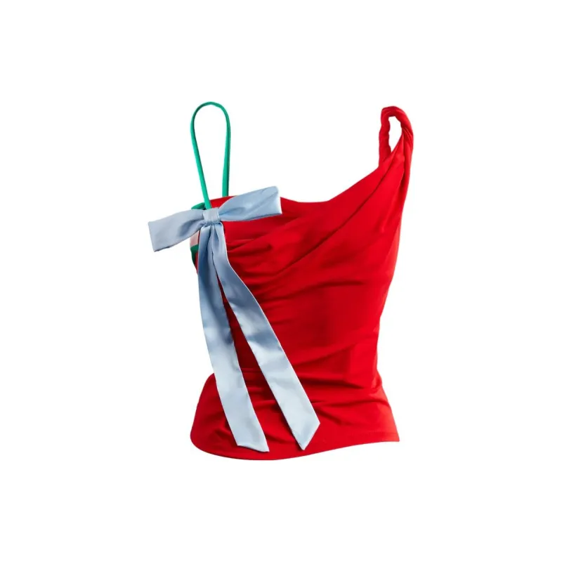 Sandy Liang Camisole Women's Red-1