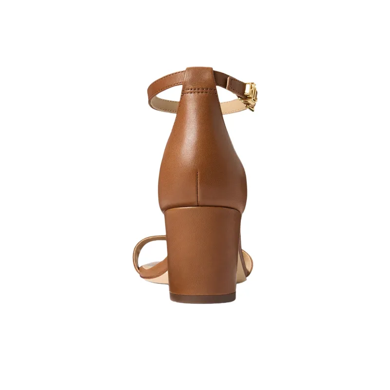 LAUREN RALPH LAUREN Logan Strap Sandals 6cm Women's Brown-4