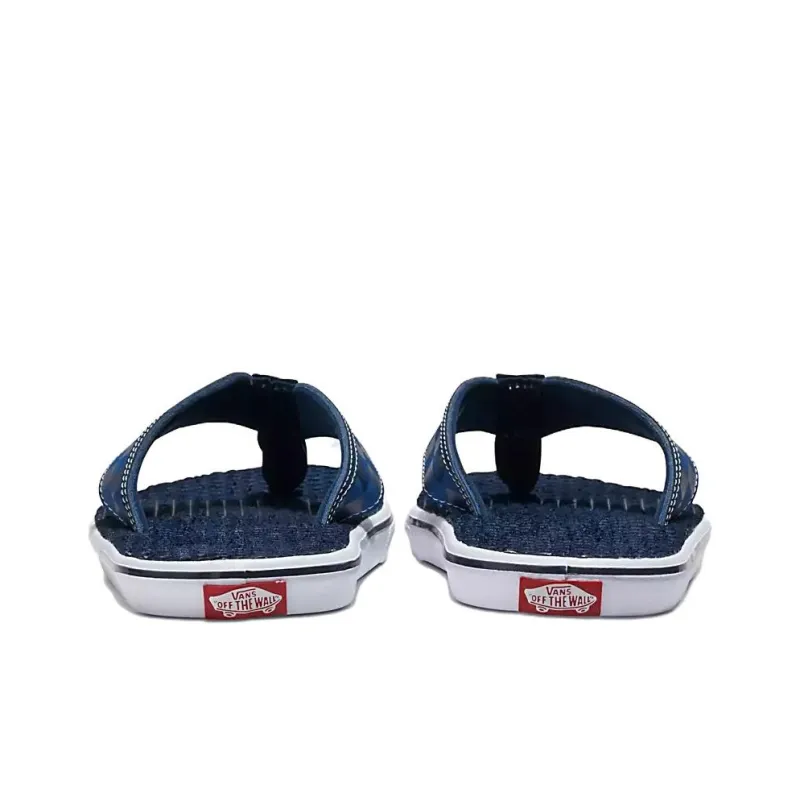 Vans La Costa Abrasion-Resistant Slip-Resistant Flip Flops Men's Blue-3