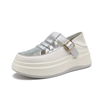 D FUSE SCANDINAVIA Flat Shoes Low Top Beach Sandals Women's