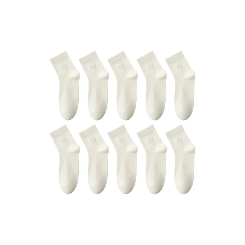 MIIOW Cool One Summer Series Mid Calf Socks Men's 10 Pack-1