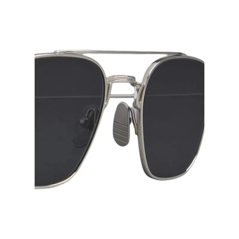 THOM BROWNE Pilot frame Tinted Sunglasses-2