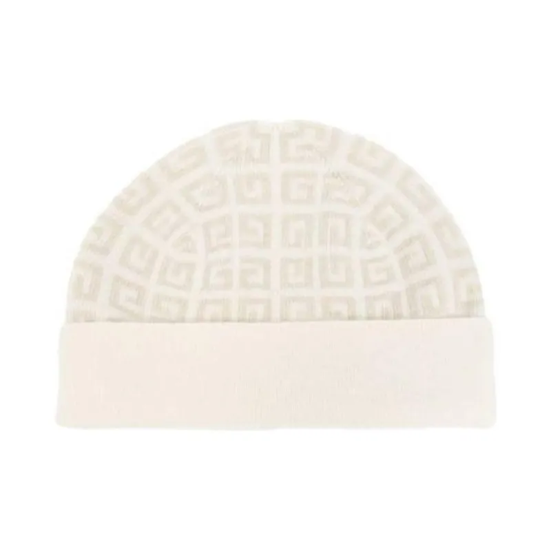 Givenchy Monogrammed Intarsia Beanie-1