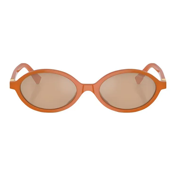 MIU MIU Oval Frame Sunglasses-3