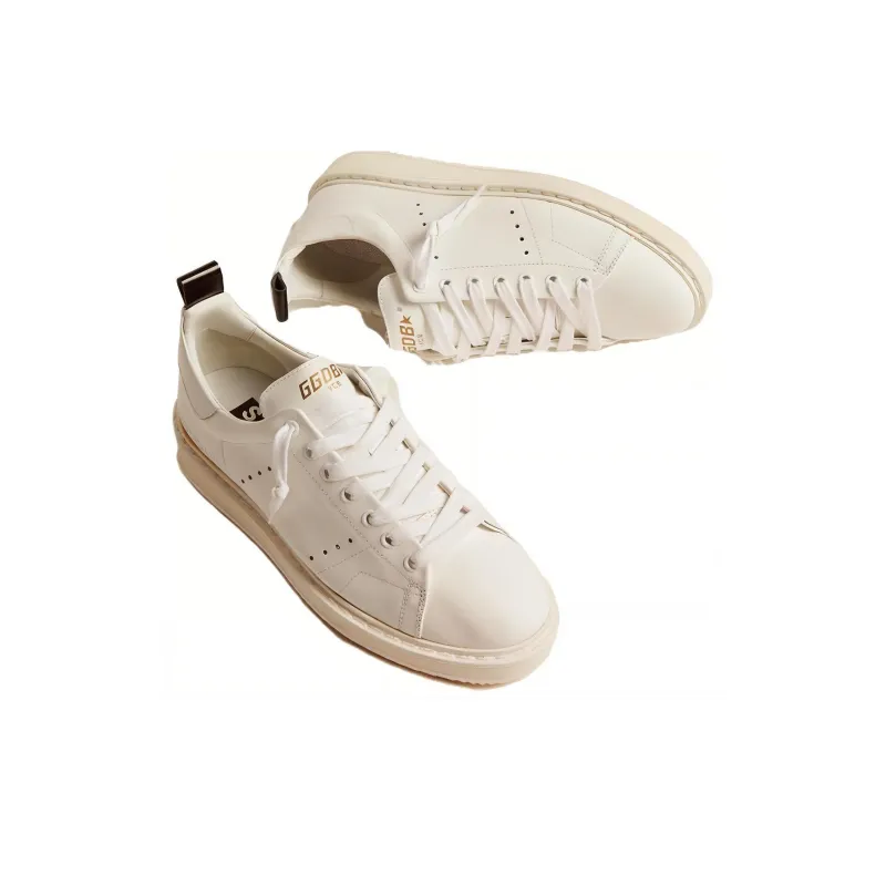 Golden Goose GGDB Starter Stylish Skateboarding Shoes Women's White-2