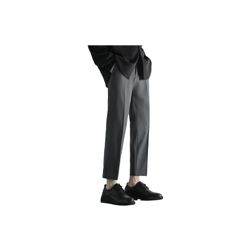 AMANDA BY Casual Pants Summer Men's Black-3
