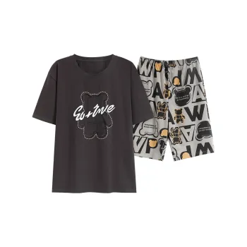 GOSO Pajama Set Men's Black Shades