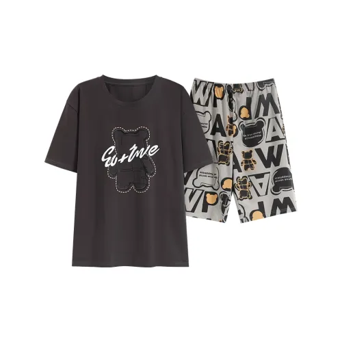 GOSO Pajama Set Men's Black Shades