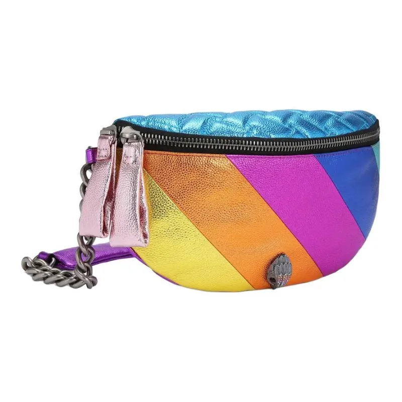 Kurt Geiger London Pebbled Calfskin Fanny Pack Women's Multicolor-1