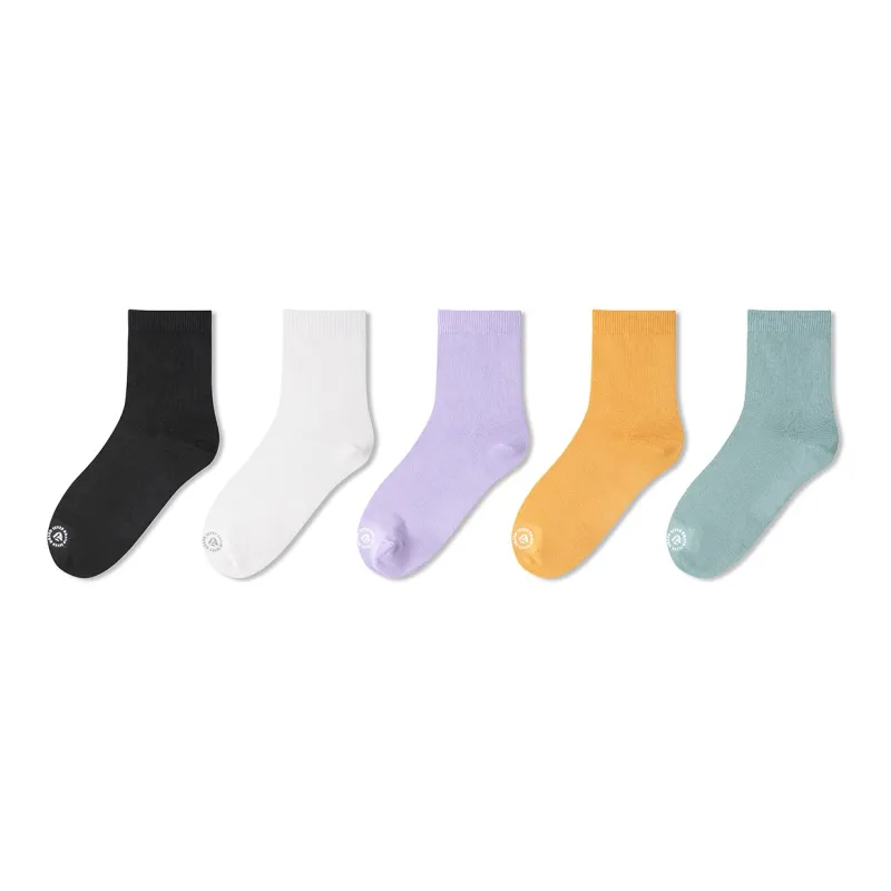 SEVEN Mid-Calf Socks Women's 5 Pack-0