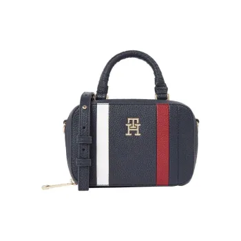 Tommy Hilfiger Artificial Leather Shoulder Bag Crossbody Bag Handbag Women's Blue
