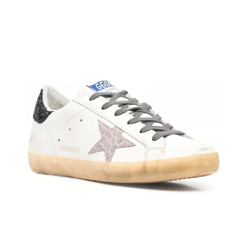 Golden Goose Superstar White Light Pink Black Women's-1