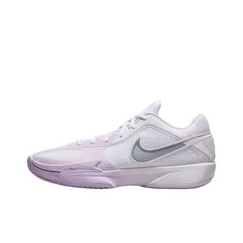 Nike GT CUT CROSS Cushioning, Slip Resistant, Abrasion Resistant Grip Low Top Basketball Shoes Men's White Pink