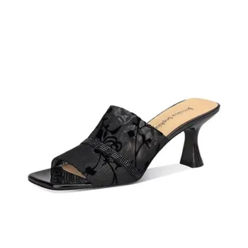 JESSICA SOPHIA Rhinestone Slide Slippers Women's