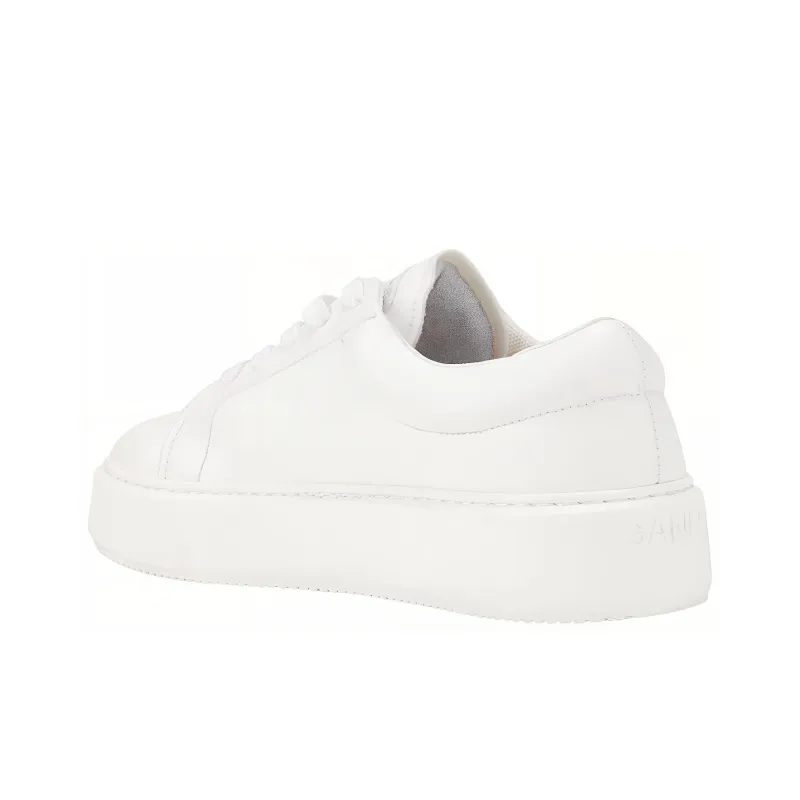 GANNI Court Faux-leather Sneakers-4