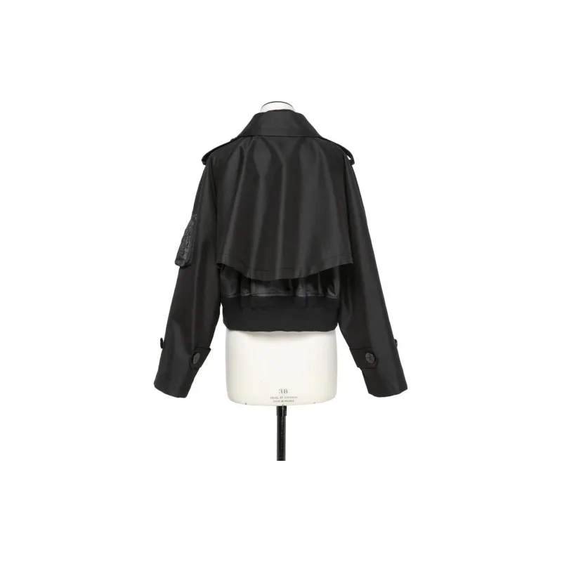 Sacai SS24 Puffer Jacket Women's Black-1