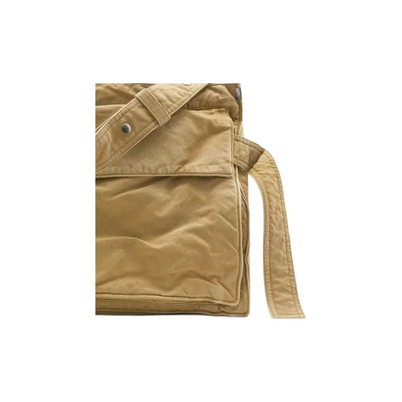 Burberry Trench 100% Cotton Tote Bag Shopping Bag Handbag Medium Size Unisex Beige-4