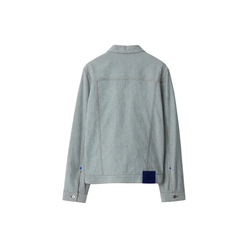 Burberry Denim Jacket Men's Blue-1