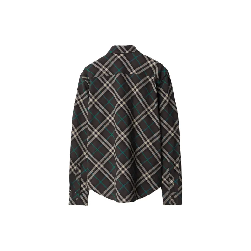 Burberry Checked Button up Shirt-1