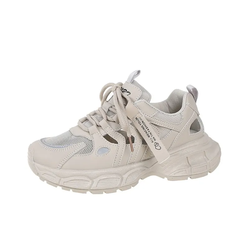 Yalu Breathable And Lightweight Low Top Chunky Sneakers Women's-6