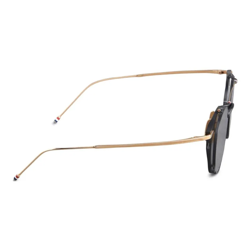 THOM BROWNE Round frame Flip up Sunglasses-2