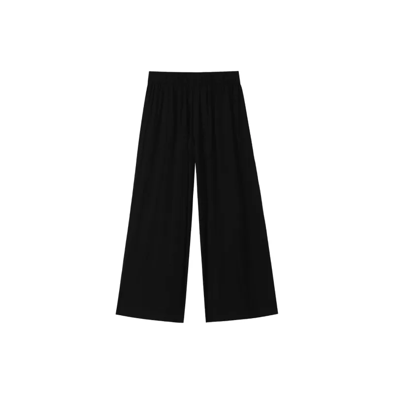 0571 Family Casual Pants Women's Black-1