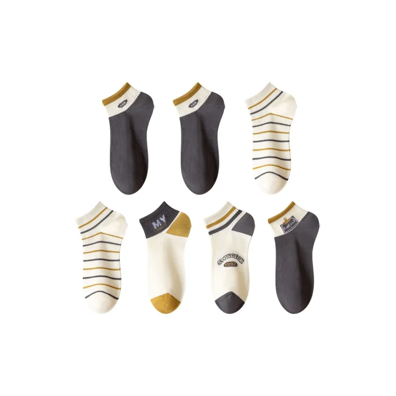 MIIOW Cool One Summer Series Ankle Socks Unisex 7 Pack-5