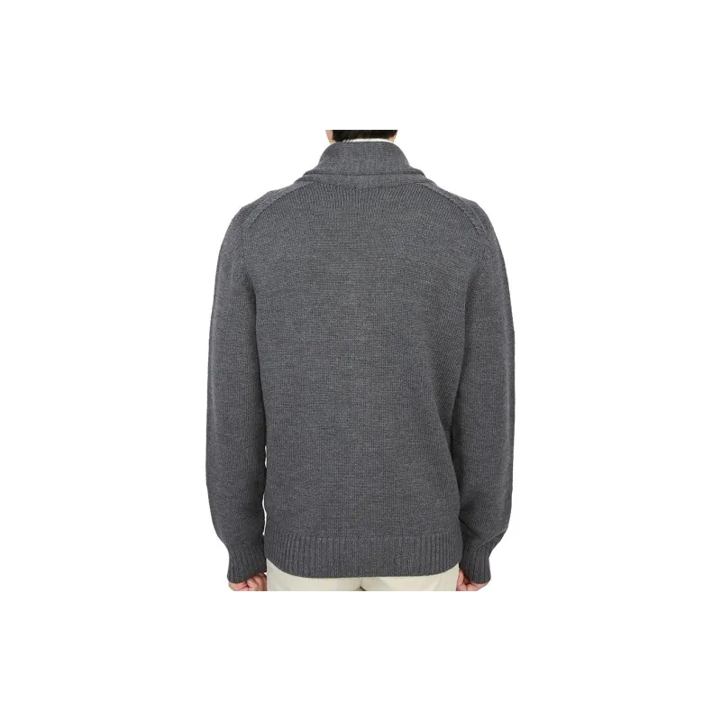 Drumohr Knitted Merino Wool Cardigan-1