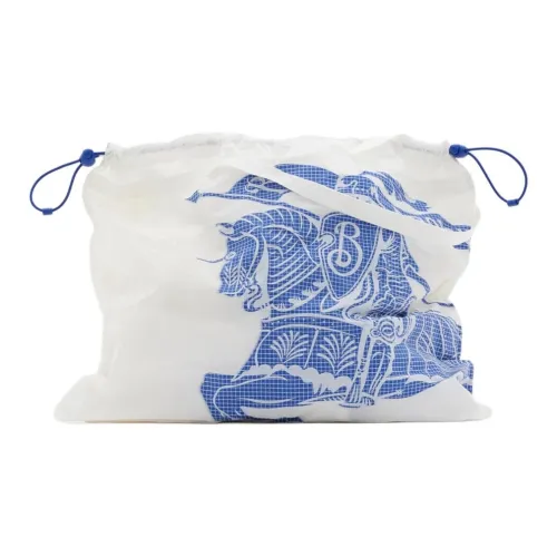 Burberry Nylon Tote Bag, Shopping Bag, Handbag Men's White