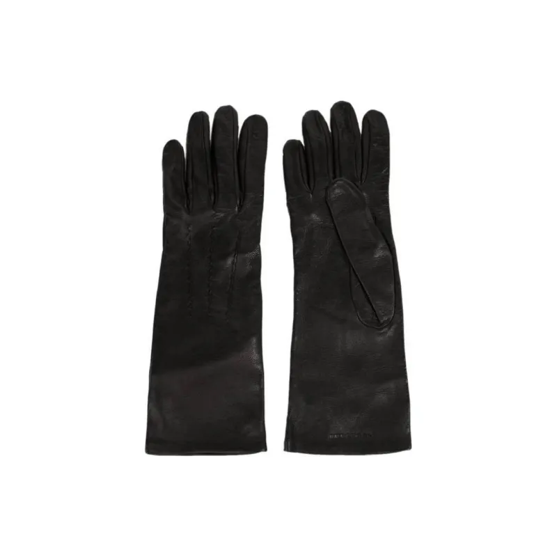 Burberry Leather Other Gloves Women's Black-0