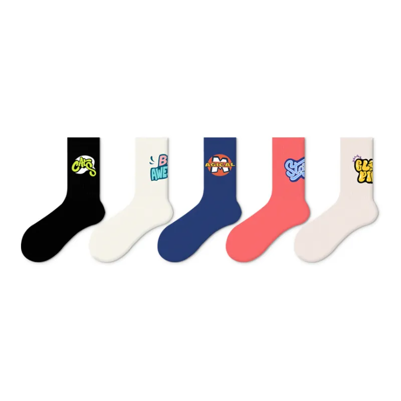 JKN Unisex Mid Calf Socks-6