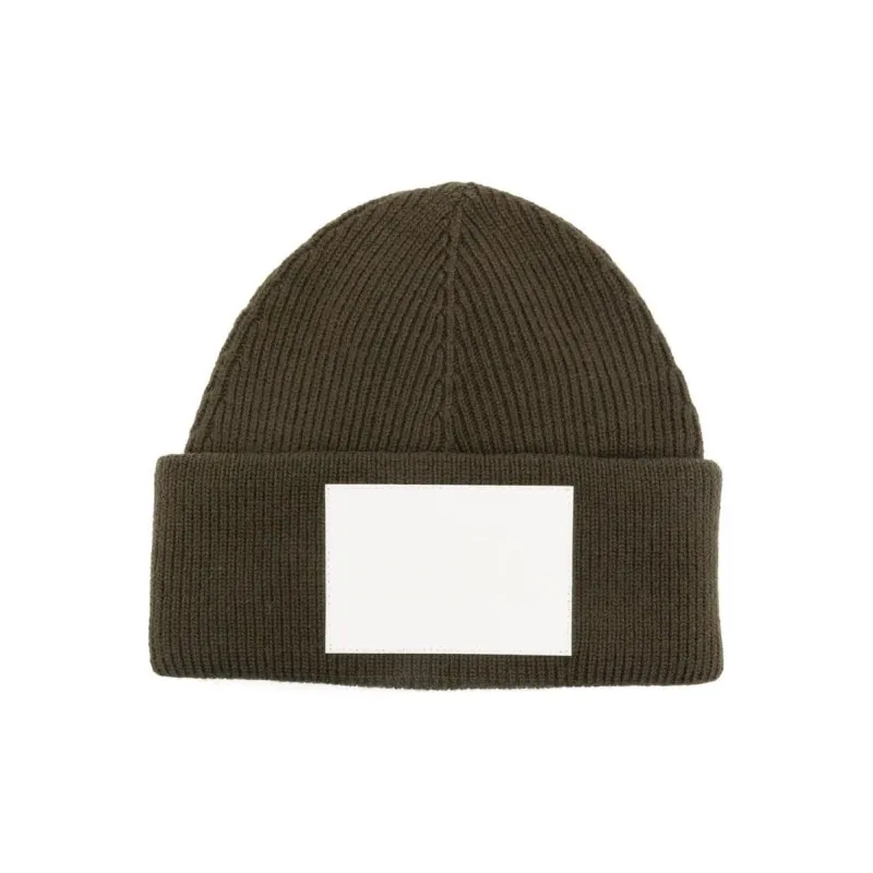 MM6 Maison Margiela Numbers motif Knitted Beanie-0