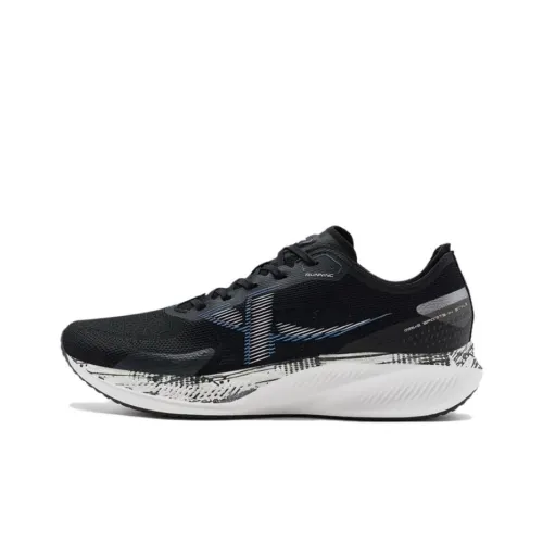 XTEP Cushioning Breathable Low Top Running Shoes Women's Black