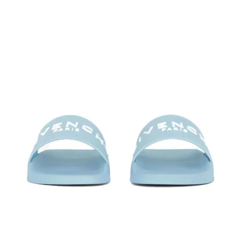 Givenchy Logo embossed Matte Slides-3