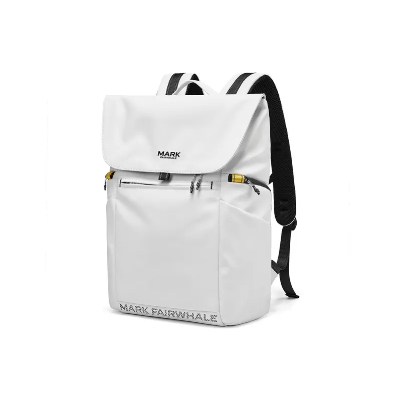 FAIRWHALE Membrana Dermalis Backpack Laptop Bag Men's White/Black-1