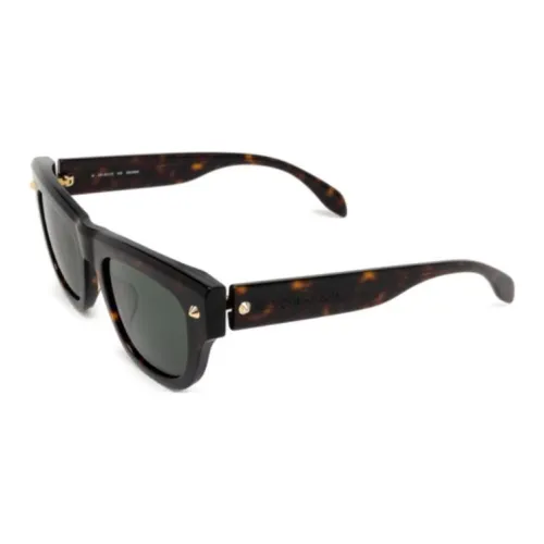 Alexander McQueen Square Frame Recycled Acetate Sunglasses