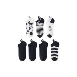 7 Pack (Wide Stripes+Cow+Pinstripe+Cow Block+Black *3)