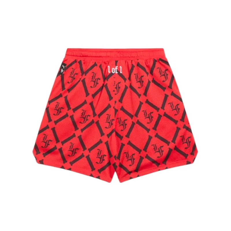 PUMA x LAMELO BALL SS24 Casual Shorts Men's Red Black-1