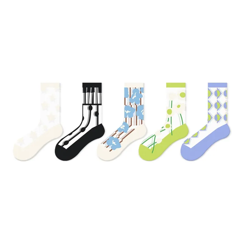 JKN Women's Mid Calf Socks-13