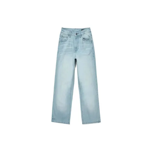 ABLE JEANS Jeans Women's Ice Gray Blue