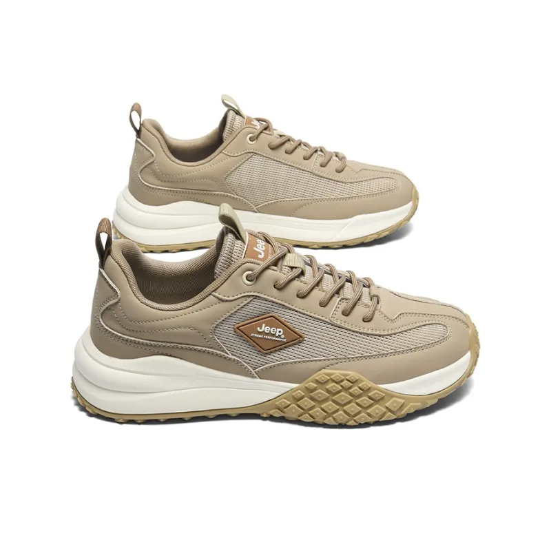 Jeep Casual Comfortable, Outdoor Anti Slip Wear Resistant Low Top Hiking Shoes Men's-1