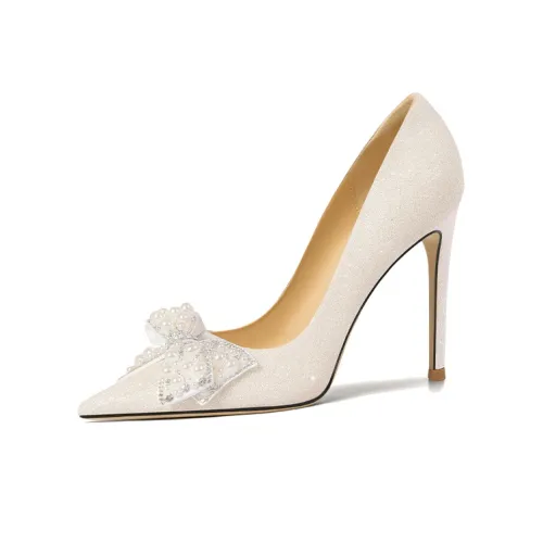 Lily Wei High Heels Women's White