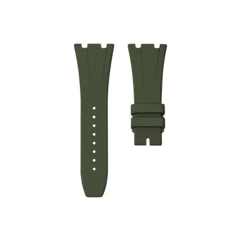 VAGENARI Fluoroelastomer Watch Band Compatibility For Audemars Piguet Royal Oak 39mm 26120 Or Unisex
