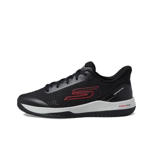 Skechers Viper Court Pro Training Shoes Men Low-Top Black/Red