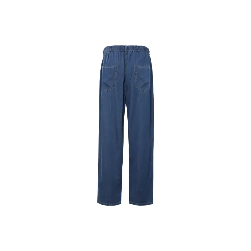 PEACEBIRD MEN Jeans Men Denim Blue Batch 1 Relaxed Tapered Fit-1
